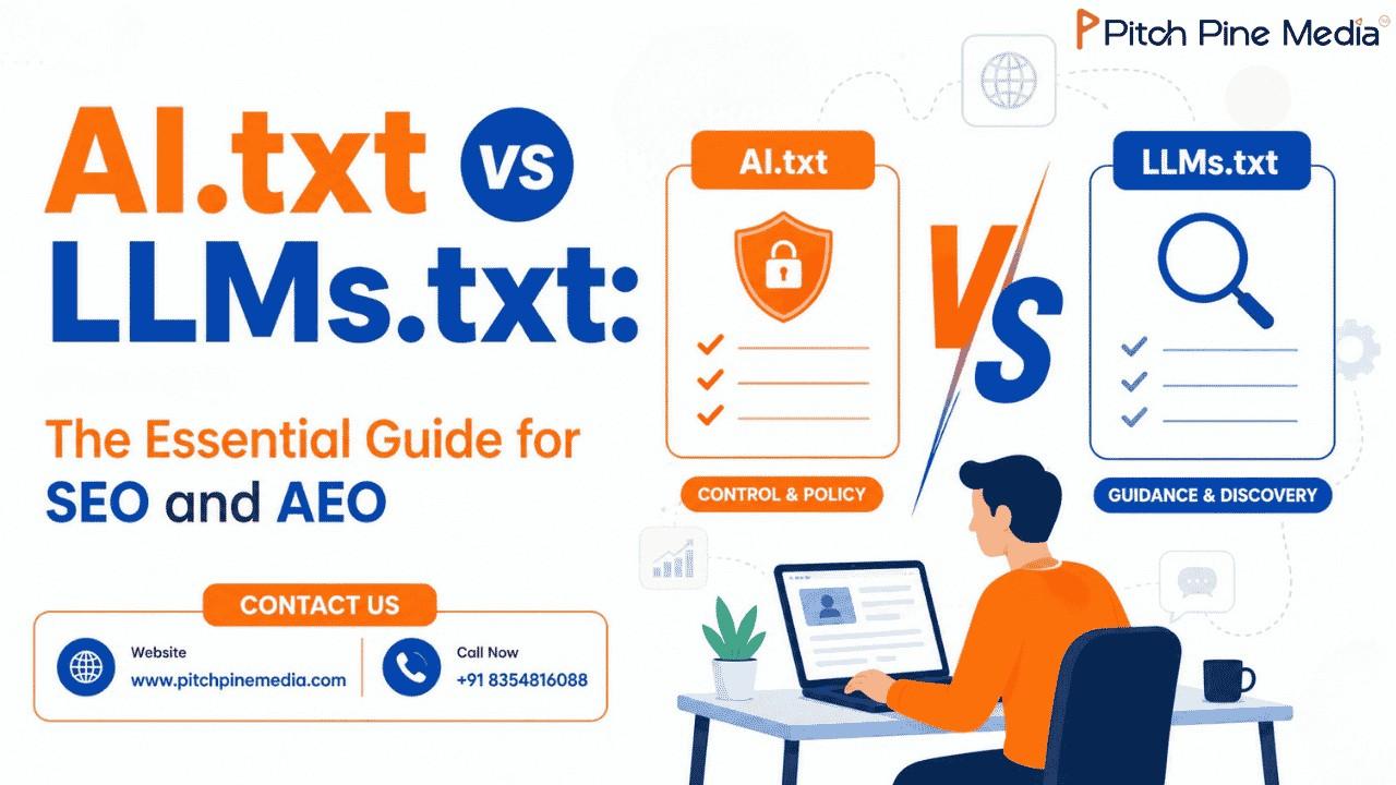 AI.txt vs LLMs.txt: The Essential Guide for SEO and AEO