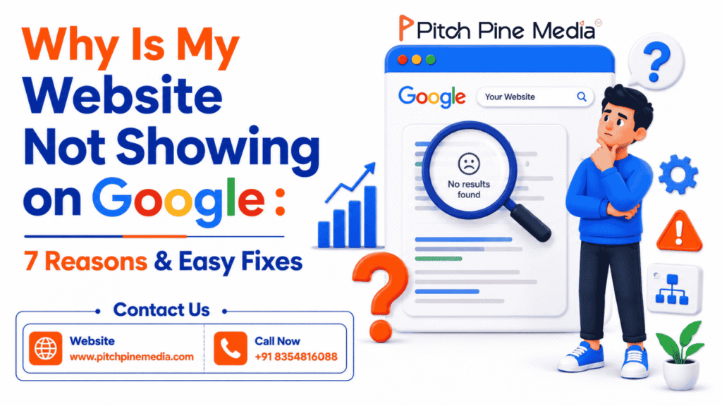 Why My Website Is Not Showing on Google 7 Reasons and Easy Fixes