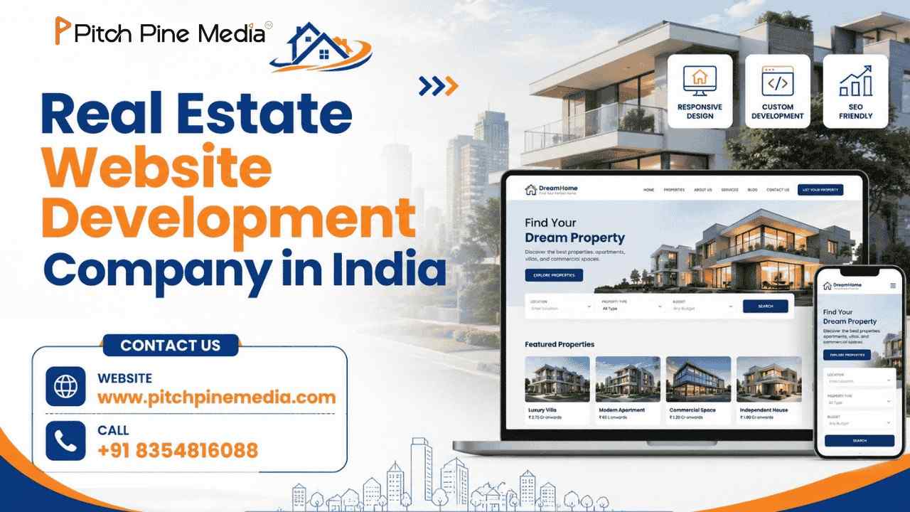 Real Estate Website Development Company in India